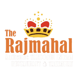 The Rajmahal Tandoori Restaurant logo.